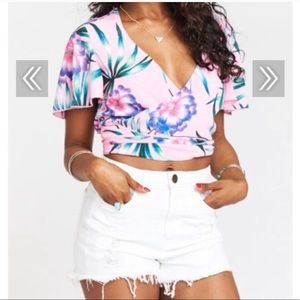 Show Me Your MuMu ~ Maui Wowi Wilson Tie Top